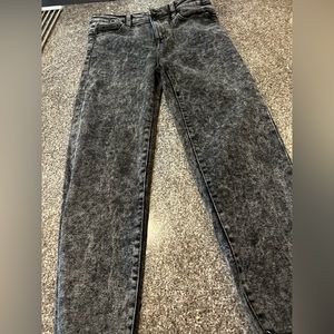 Lack acid wash jeans